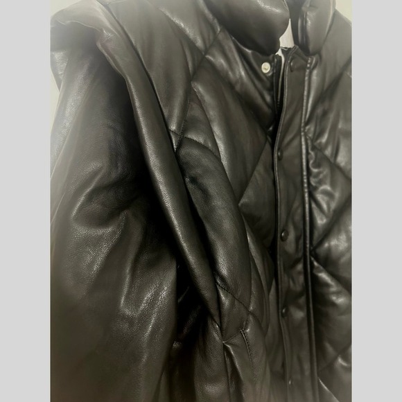 PISTOLA NWT Collista Black Convertible Quilted Puffer Coat Removable Sleeves XL - Picture 10 of 10